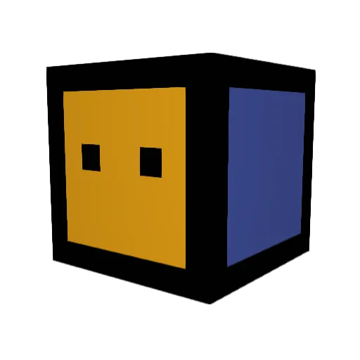 Aesthetic_b0y Minecraft avatar head, 3D render