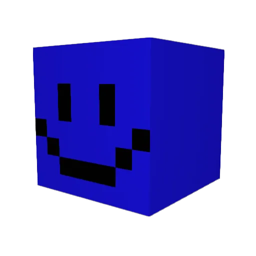Aesvius Minecraft avatar head, 3D render