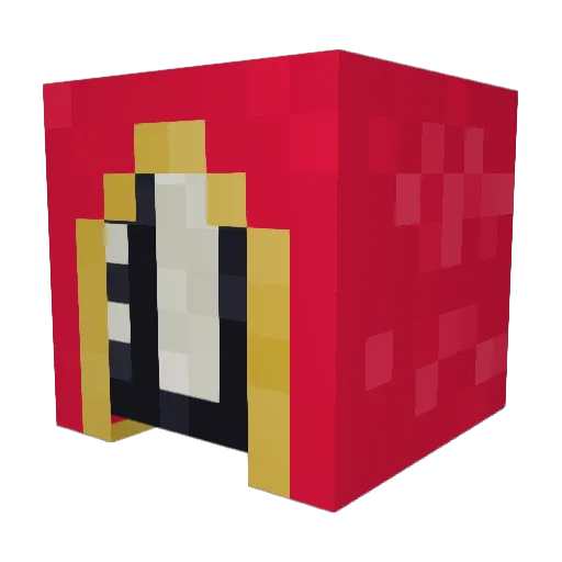 Aeternalis_AA Minecraft avatar head, 3D render