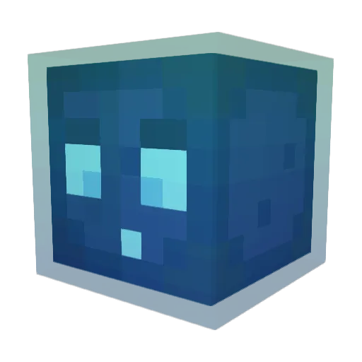 Aethexon Minecraft avatar head, 3D render