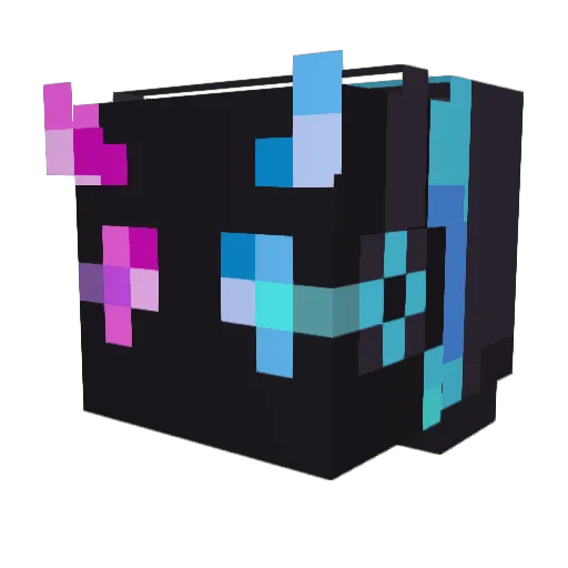 Aethlyn Minecraft avatar head, 3D render