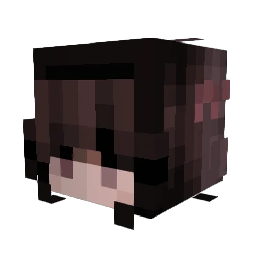AethonRose Minecraft avatar head, 3D render