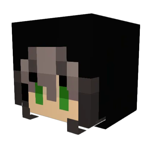 Aeyleth_ Minecraft avatar head, 3D render