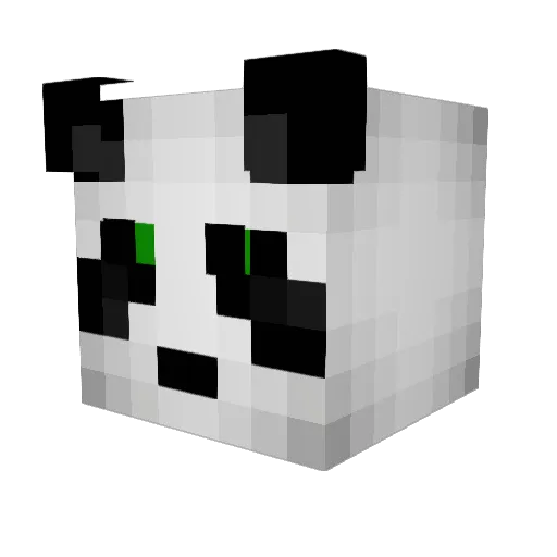 Affe15396 Minecraft avatar head, 3D render
