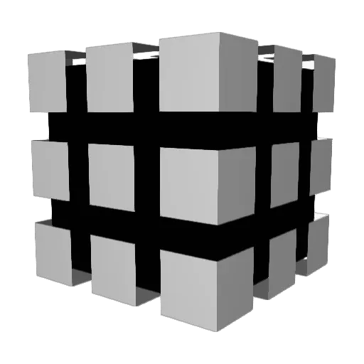Affect1on Minecraft avatar head, 3D render
