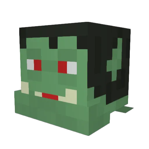 AffenToffel Minecraft avatar head, 3D render