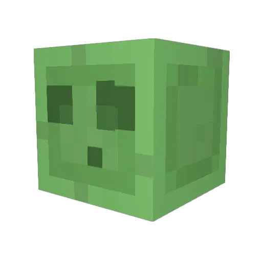 Affewafffe Minecraft avatar head, 3D render