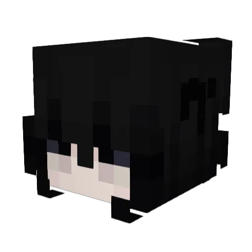 Affriolant Minecraft avatar head, 3D render
