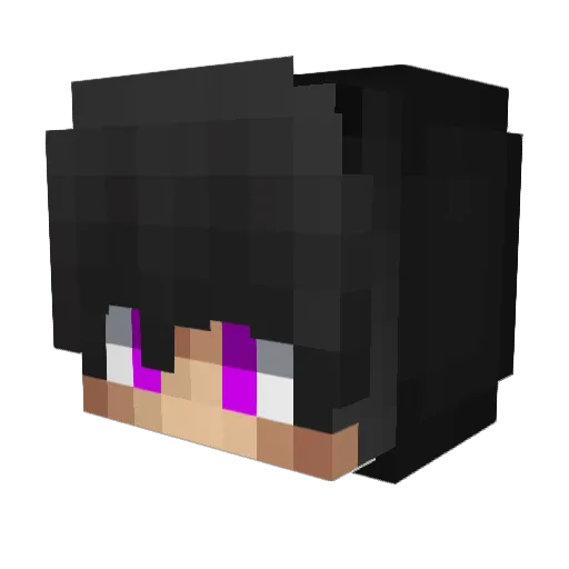 Afif_Gaming03 Minecraft avatar head, 3D render