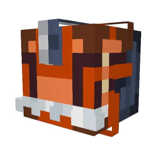 AfloatMink30555 Minecraft avatar head, 3D render