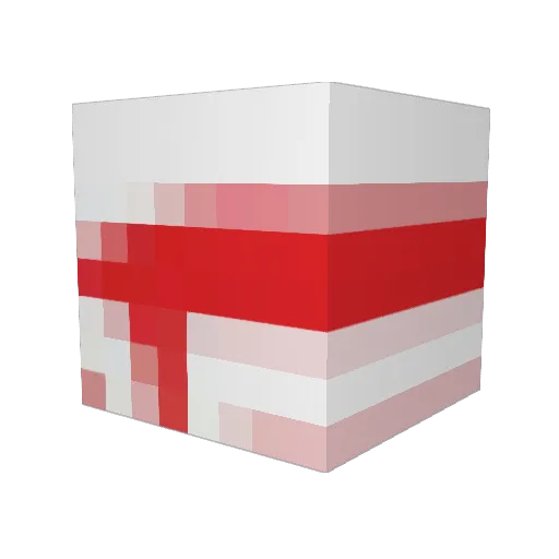 Afprijzen Minecraft avatar head, 3D render