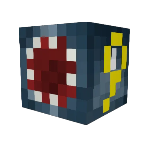 AfterAllThis Minecraft avatar head, 3D render
