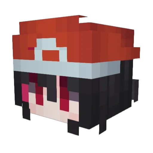 AfterDarkDante Minecraft avatar head, 3D render