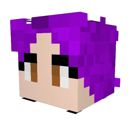 AfterMath332211 Minecraft avatar head, 3D render