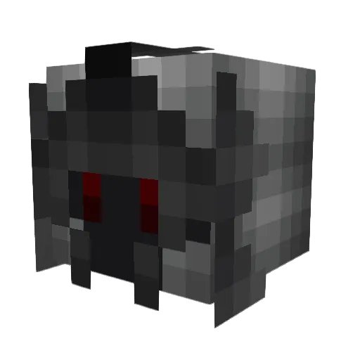 AfterSolution159 Minecraft avatar head, 3D render