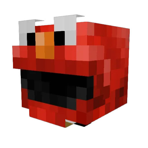 AgayThrower999 Minecraft avatar head, 3D render