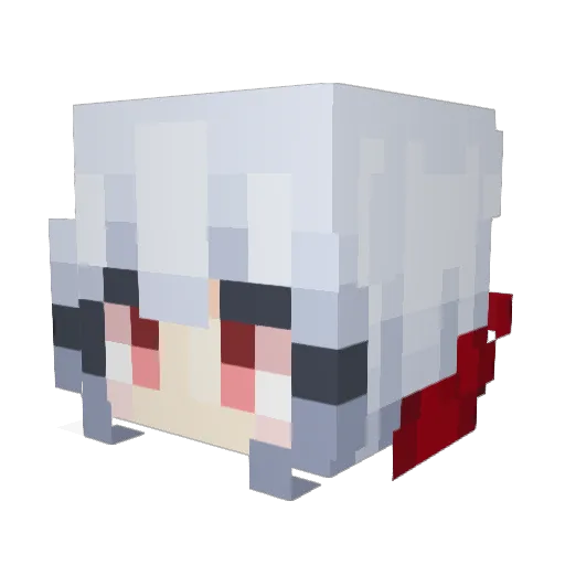 Minecraft-Avatar von Agd0108: Kopf als 3D-Render
