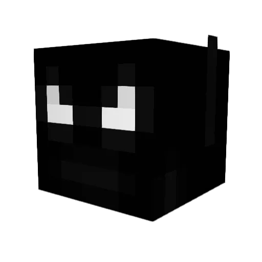 Age100 Minecraft avatar head, 3D render
