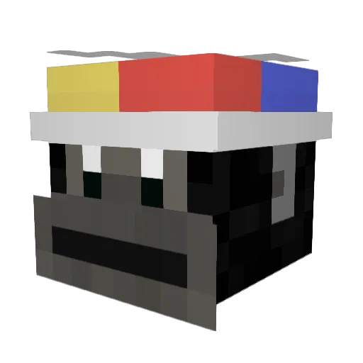 AgelessBark Minecraft avatar head, 3D render