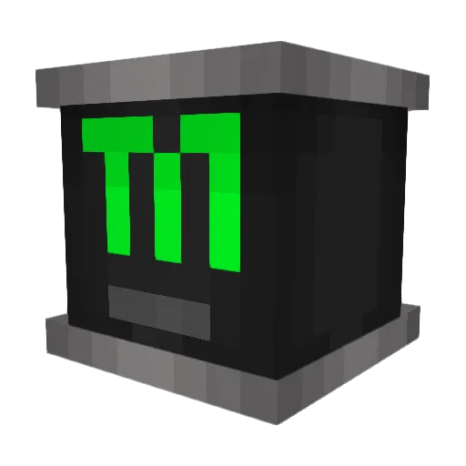 AgentBackfisch Minecraft avatar head, 3D render