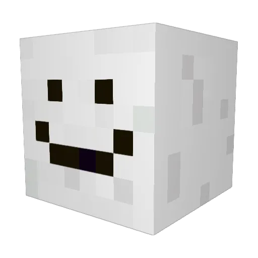 AgentCioara Minecraft avatar head, 3D render