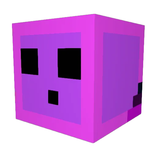 AgentHunter Minecraft avatar head, 3D render