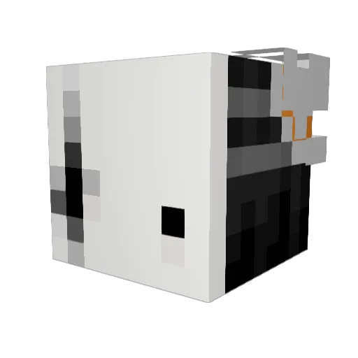 AgentKiller26 Minecraft avatar head, 3D render