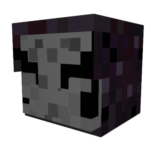 AgentKnight Minecraft avatar head, 3D render
