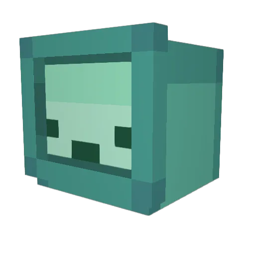 AgentNoodlez88 Minecraft avatar head, 3D render