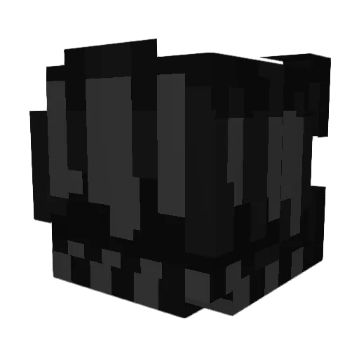 Agent_Dinner Minecraft avatar head, 3D render