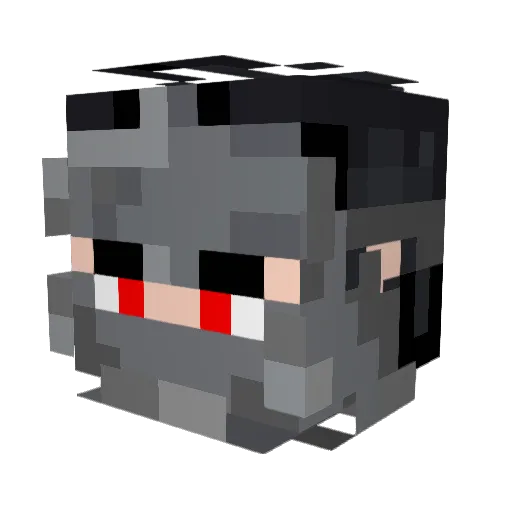 Agent_Noah Minecraft avatar head, 3D render