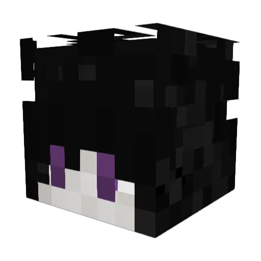 Agent_Vold Minecraft avatar head, 3D render