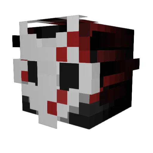 Agentbobobeans_ Minecraft avatar head, 3D render