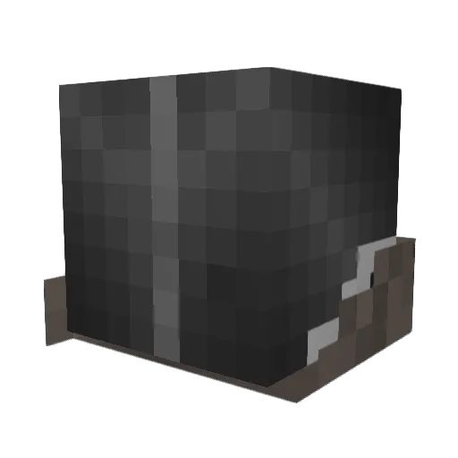 Agente6451 Minecraft avatar head, 3D render