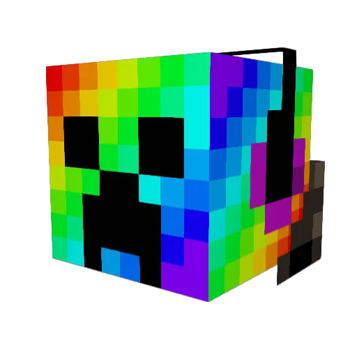 Agentsteve001 Minecraft avatar head, 3D render