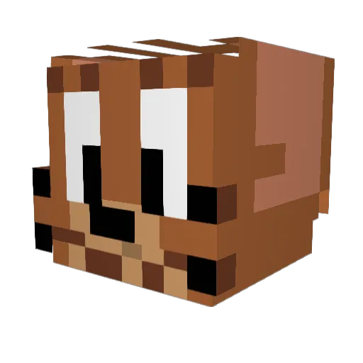 Aggressive_Leaf Minecraft avatar head, 3D render