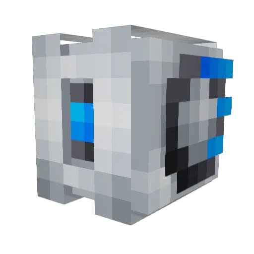 Agguyo Minecraft avatar head, 3D render