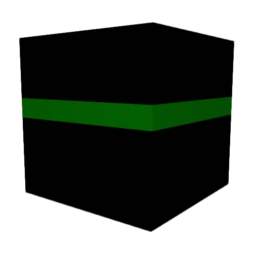 AgiliTeka Minecraft avatar head, 3D render