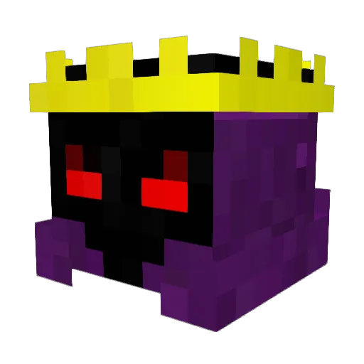 AgingTax Minecraft avatar head, 3D render