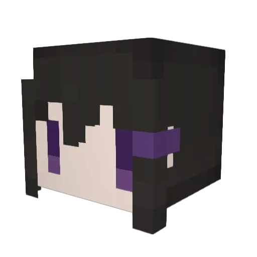 Agius_TA Minecraft avatar head, 3D render