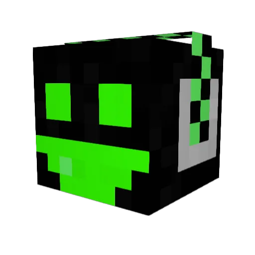 Agl1431 Minecraft avatar head, 3D render