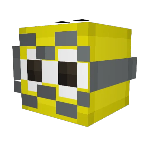 AglowEagle6 Minecraft avatar head, 3D render