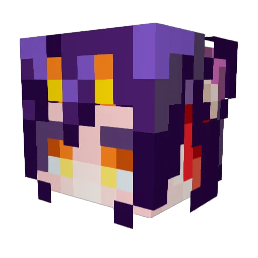 Agnar_La_Tro Minecraft avatar head, 3D render