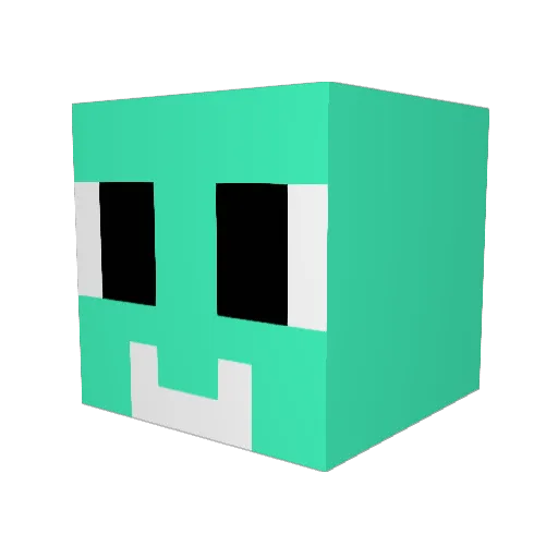AgradableSugueto Minecraft avatar head, 3D render