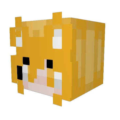 Agrammar_war Minecraft avatar head, 3D render
