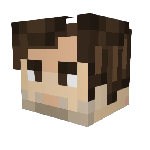 Agripa_1998 Minecraft avatar head, 3D render