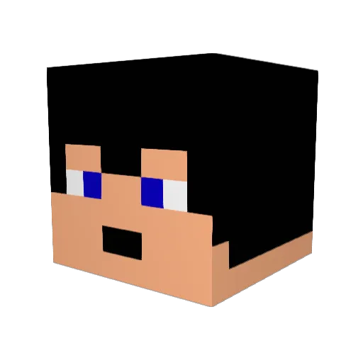 Agriveth Minecraft avatar head, 3D render
