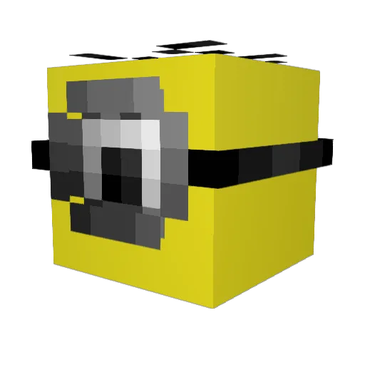 Agro_Warcaller Minecraft avatar head, 3D render