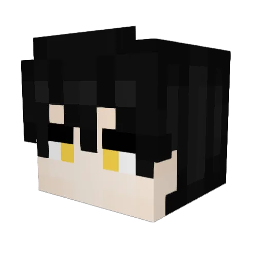 Aguilar853 Minecraft avatar head, 3D render