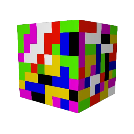 AgurS Minecraft avatar head, 3D render